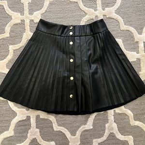 Zara Pleated Mini Shirt